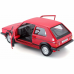 Miniatura Bburago 1979 VW Golf GTI MK1 1/24 Vermelho